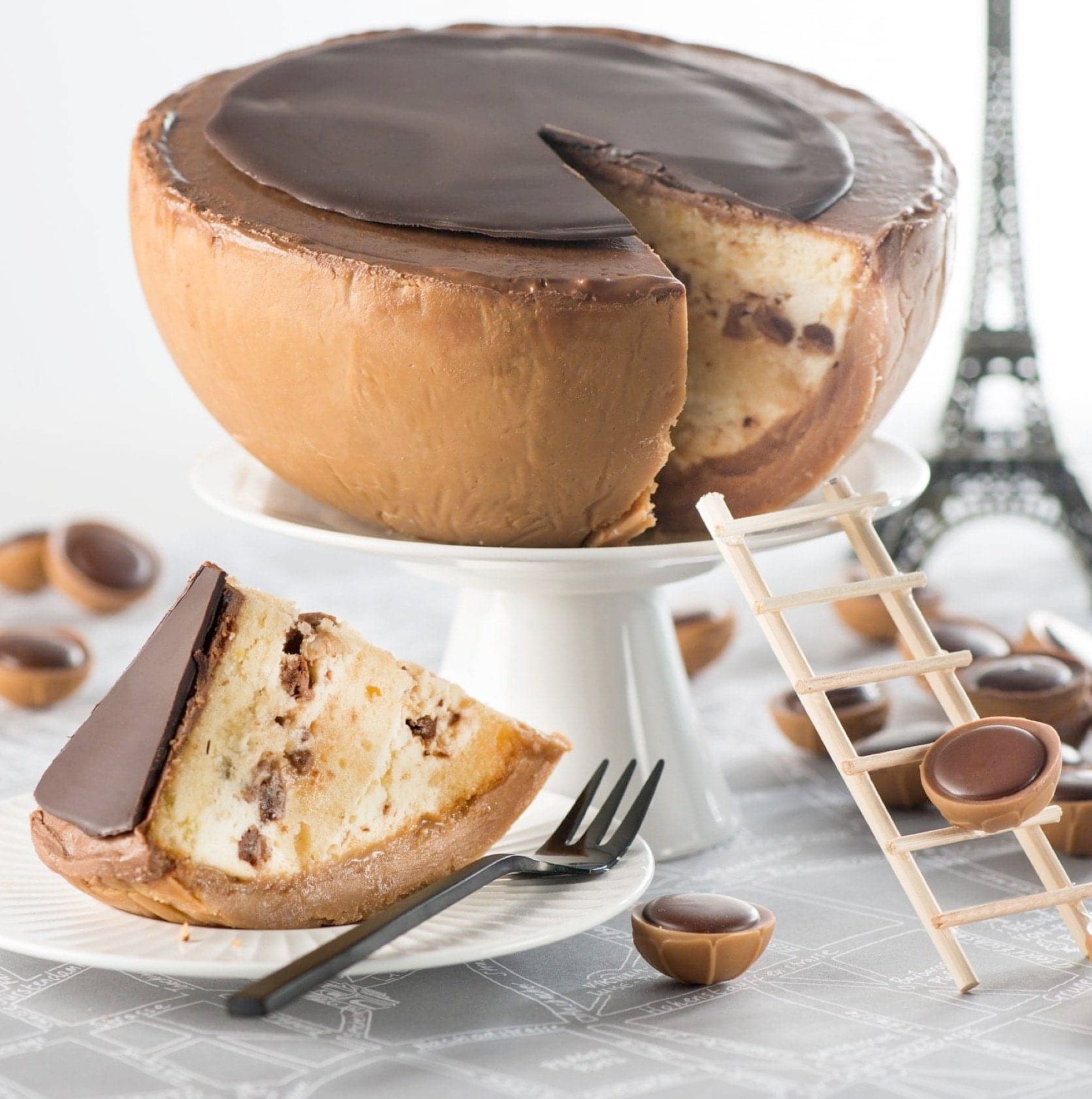 Toffifee: Buttercremetorte nach Toffifee Art – Rezept für Giant Toffifee