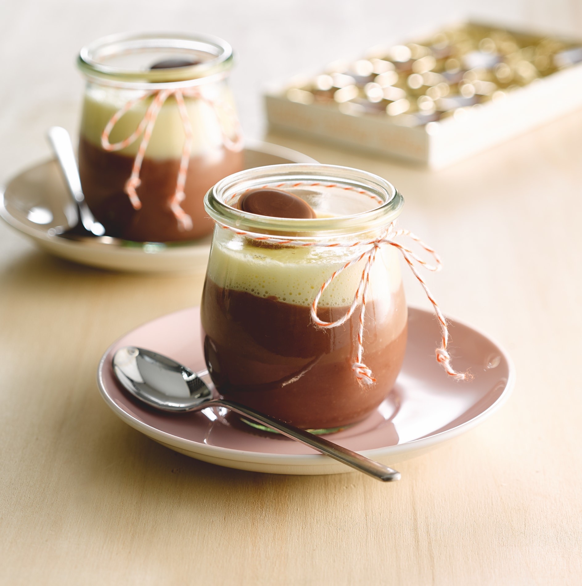 Toffifee Sahne-Pudding in 2 Schichten – Toffifee Backrezepte